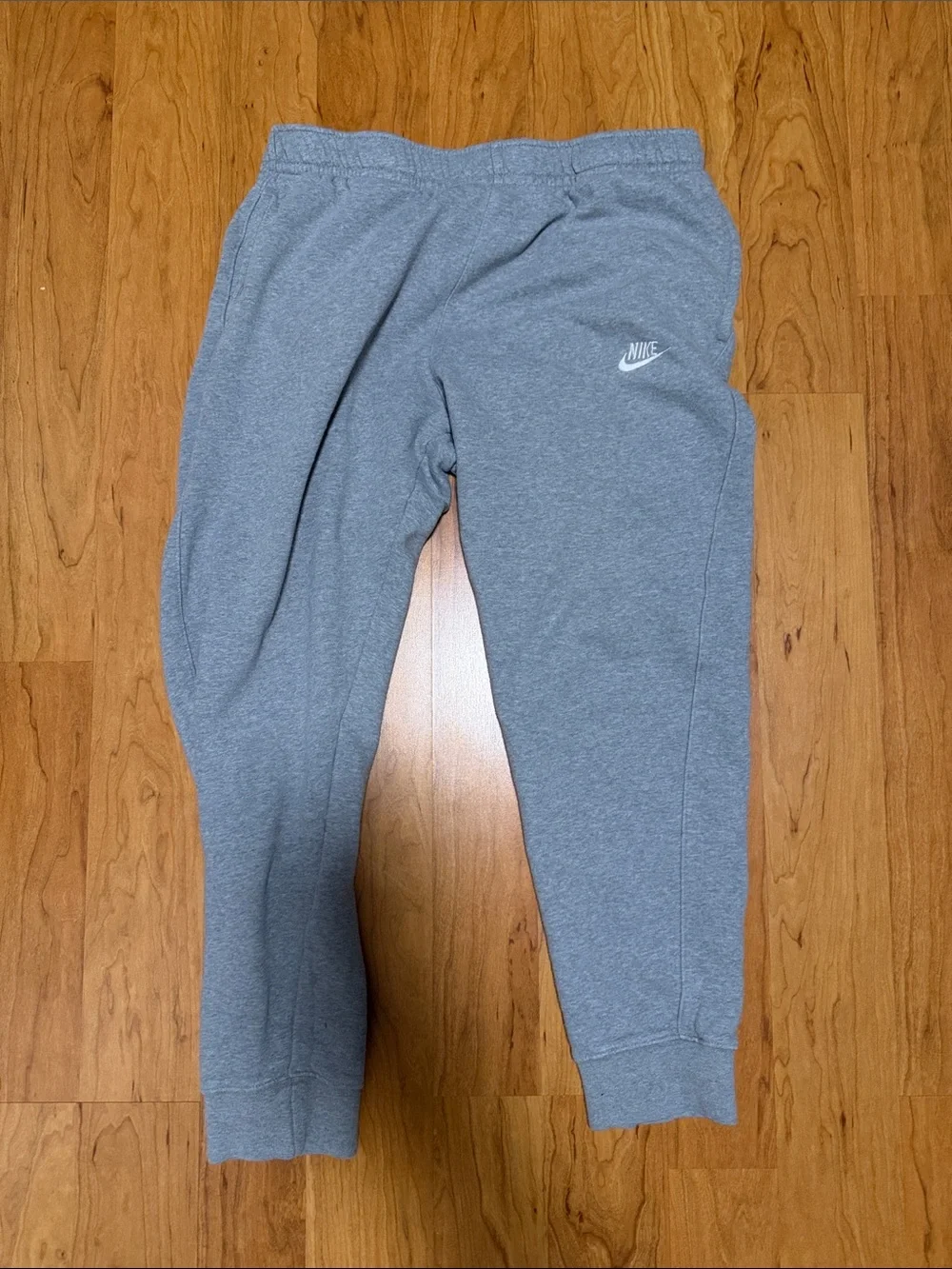 Nike Kids Gray Heather Fleece Joggers